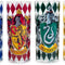 Harry Potter Hogwarts House Crests 4-Pack Tumbler Set, 10-Ounces
