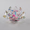6.2Cm Quartz Crystals Lotus Flower Crafts Glass Fengshui Ornaments Healing Crystals Home Party Wiccan Decor Yoga Gifts Souvenir