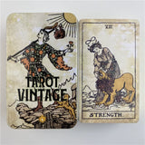 Vintage Tarot Deck in Metal Tin – with Paper Guidebook – view 2
